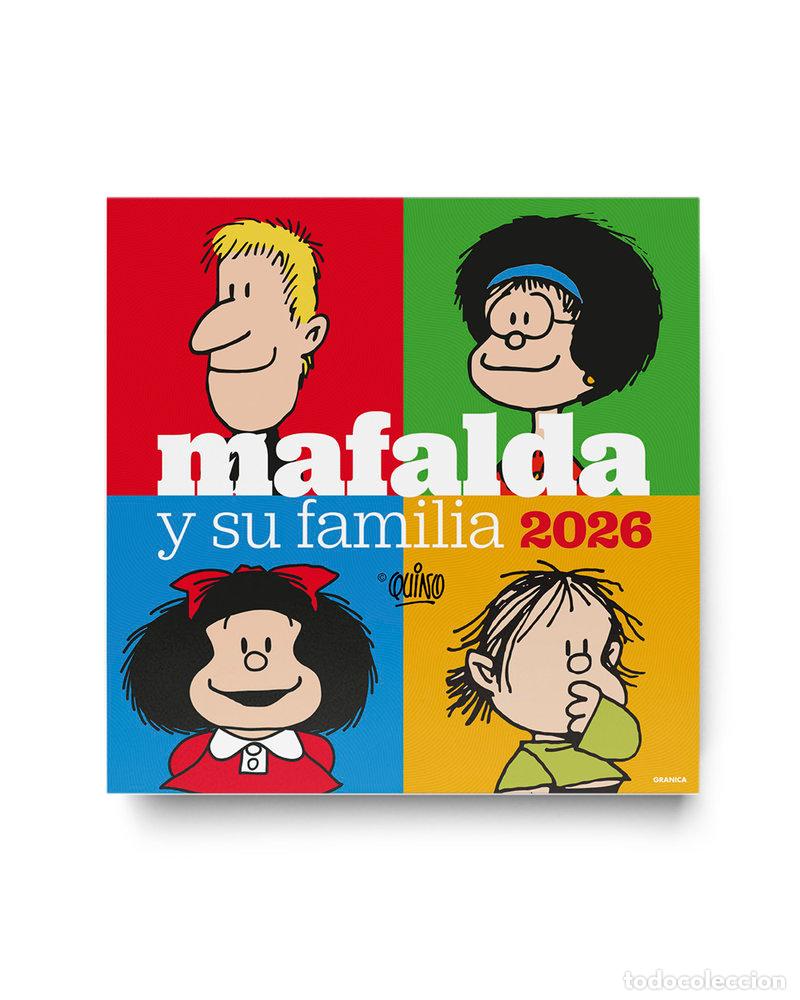 Libros: MAFALDA 2026 CALENDARIO DE PARED FAMILIA - QUINO