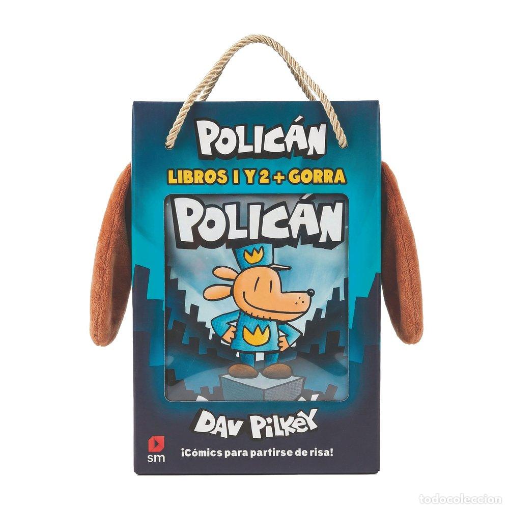 Libros: PACK POLIC&Aacute;N CON GORRA: LIBROS 1 Y 2 - Dav Pilkey - Foto 1