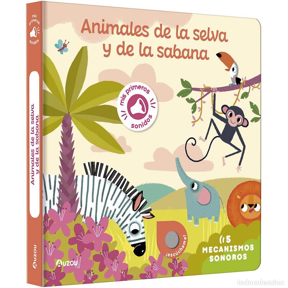Libros: ANIMALES DE LA SELVA Y DE LA SABANA - NOTAERT, AMANDINE