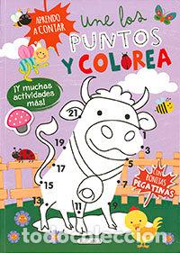 Libros: UNE LOS PUNTOS Y COLOREA 4 - AA.VV