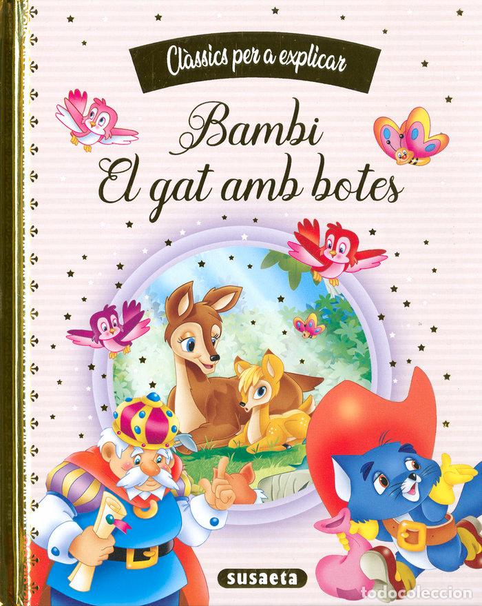 books: BAMBI - EL GAT AMB BOTES - EDICIONES, SUSAETA