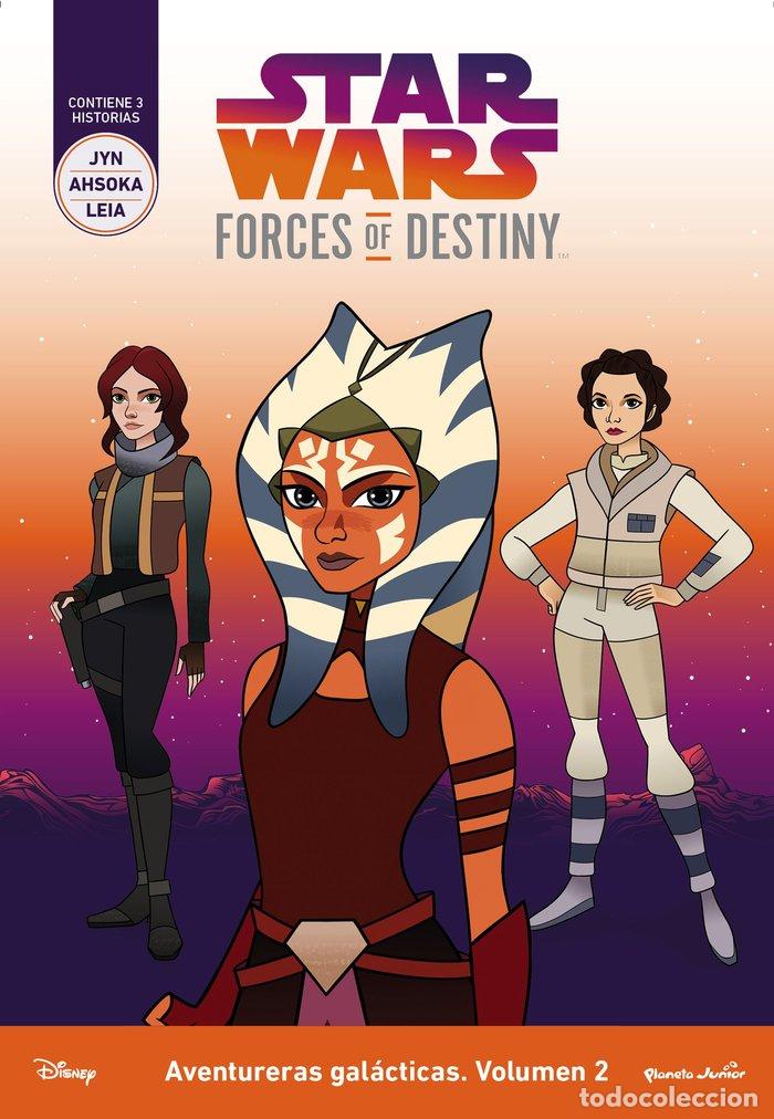 books: STAR WARS FORCES OF DESTINY AVENTURERAS GALACTICAS VOL.II - STAR WARS