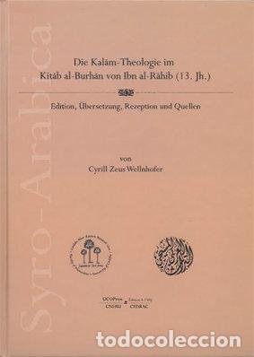 Livros: DIE KALāM-THEOLOGIE IM KITāB AL-BURHā - WELLNHOFE _, CYRILL ZEUS _______________