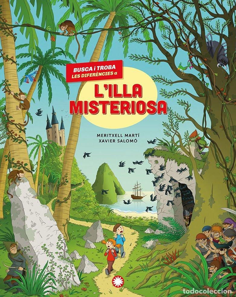 Libri: BUSCA I TROBA LES DIFER&Egrave;NCIES A L'ILLA MISTERIOSA - Mart&iacute;, Meritxell
