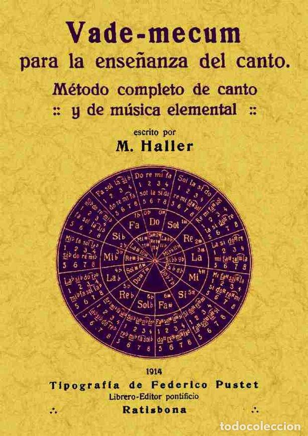 Livros: VADEMECUM PARA LA ENSE&Ntilde;ANZA DEL CANTO - HALLER, M.