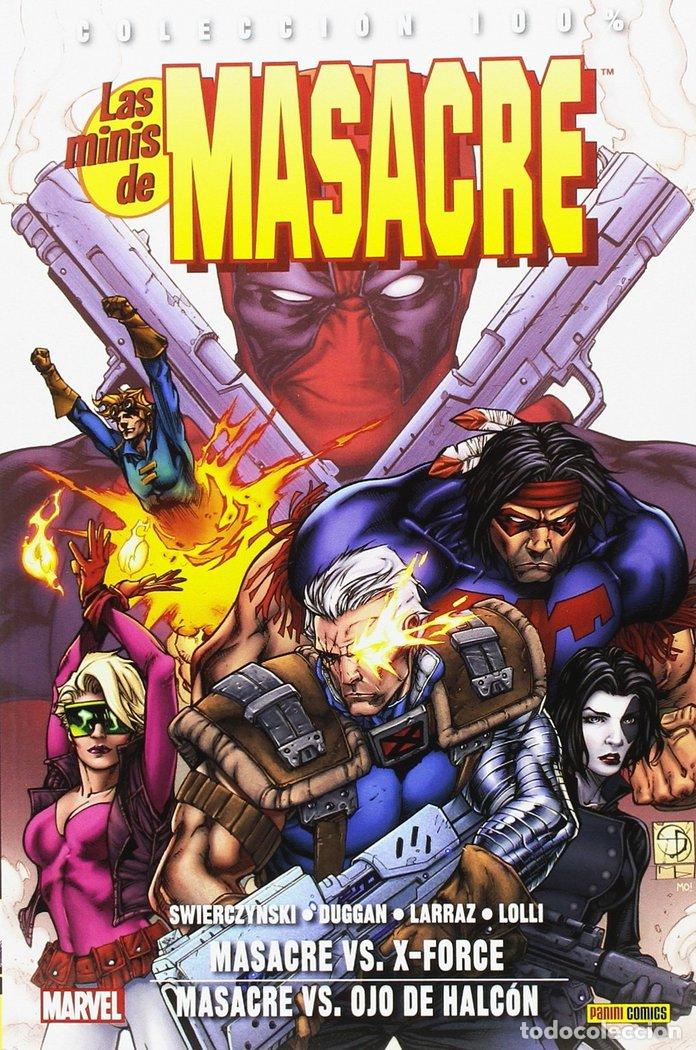 books: MINIS DE MASACRE 5DEADPOOL VS X FOR - SWIERCZYNSKI, DUANE