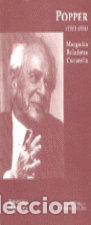 Libros: KARL R. POPPER (1902-1994) - BOLADERAS, MARGARITA