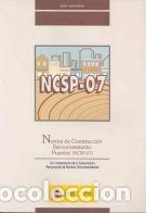 Libros: NORMA DE CONSTRUCCION SISMORRESISTENTE: PUENTES (NCSP-07) - CENTRO DE PUBLICACIONES, MINISTERIO DE F