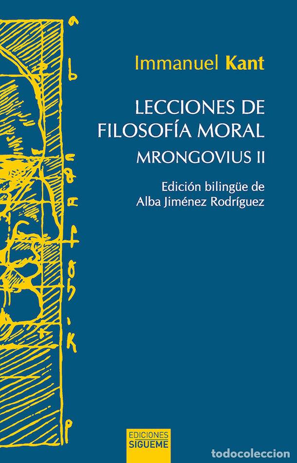Libri: LECCIONES DE FILOSOFIA MORAL - KANT, IMMANUEL