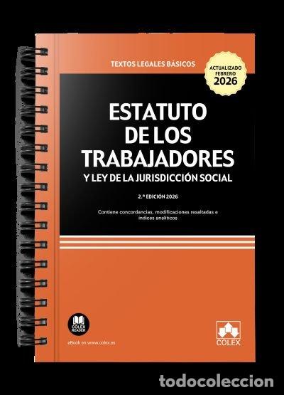 Libri: ESTATUTO DE LOS TRABAJADORES Y LEY JURISDICCION SOCIAL 2&ordm;ED - AA.VV