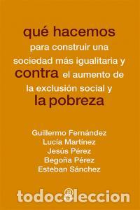 Livres: QUE HACEMOS CONTRA LA POBREZA - AA.VV