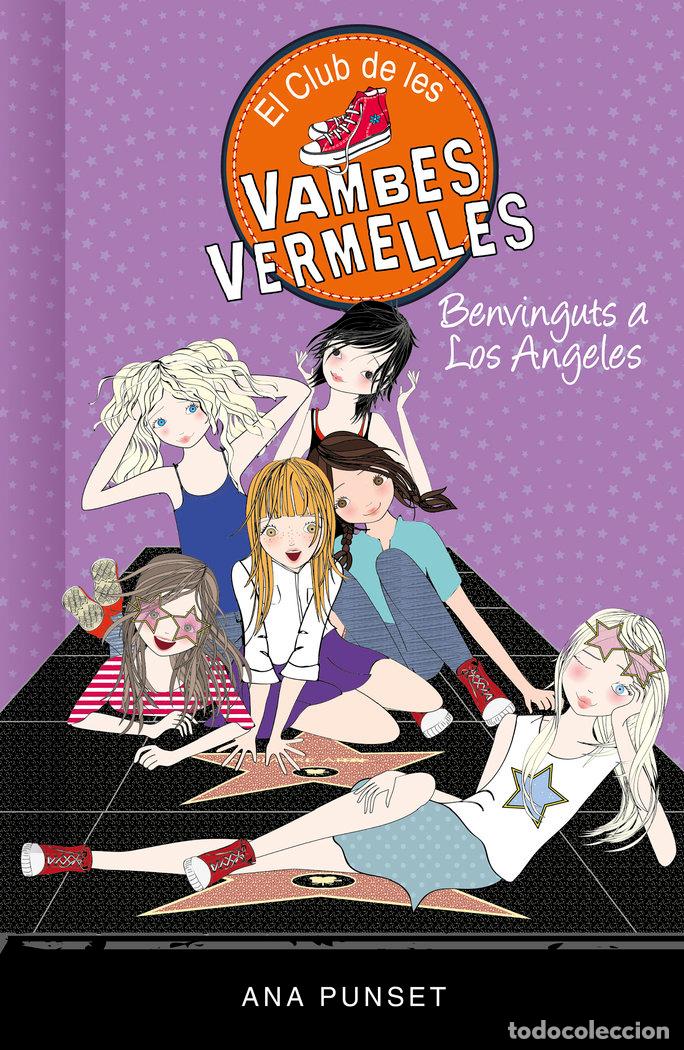 books: BENVINGUTS A LOS ANGELES - SERIE CLUB VAMBES VERMELLES 15 - PUNSET, ANA