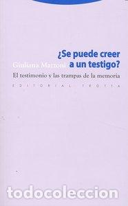Libros: SE PUEDE CREER EN UN TESTIGO - MAZZIONI, GULIANA