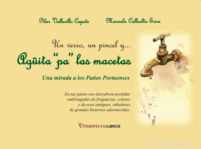 Livros: UN VERSO UN PINCEL Y AGUITA PA LAS MACETAS - CALLEALTA SALA, MANUELA