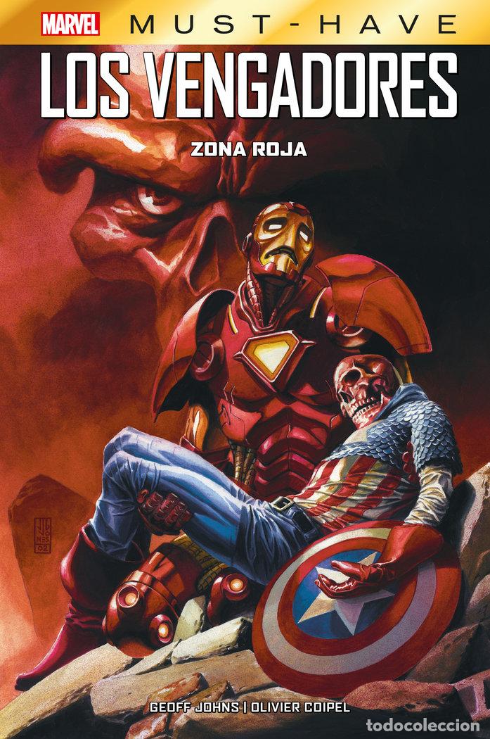 books: LOS VENGADORES ZONA ROJA - GEOFF JOHNS