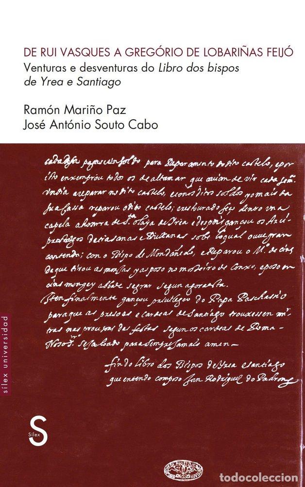 Livros: DE RUI VASQUES A GREGORIO DE LOBARI&Ntilde;AS FEIJO - MARI&Ntilde;O PAZ, RAMON