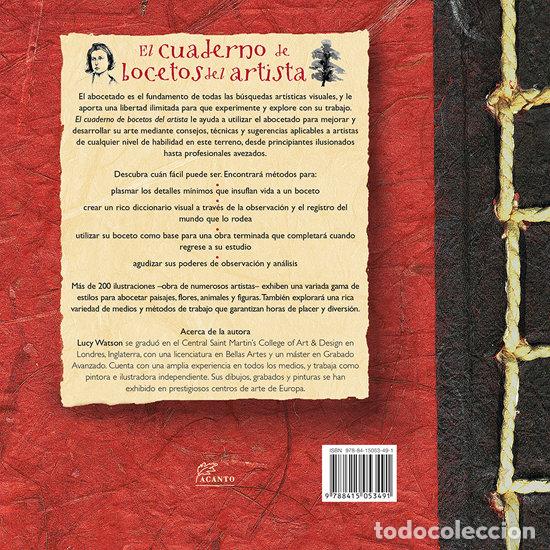 Libros: CUADERNO DE BOCETOS DEL ARTISTA EL - WATSON, LUCY