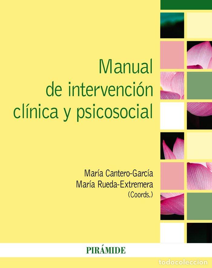 Libros: MANUAL DE INTERVENCION CLINICA Y PSICOSOCIAL - CANTERO, MARIA