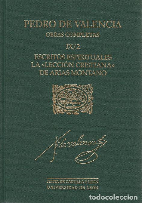 Livres: OBRAS COMPLETAS DE PEDRO DE VALENCIA VOL. IX/2 - .