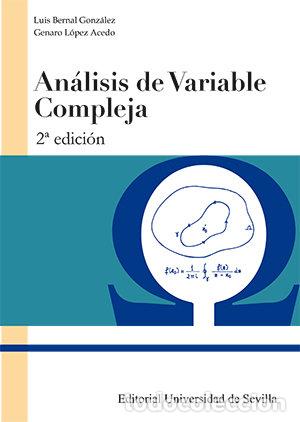 Libri: ANALISIS DE VARIABLE COMPLEJA - BERNAL GONZALEZ, LUIS