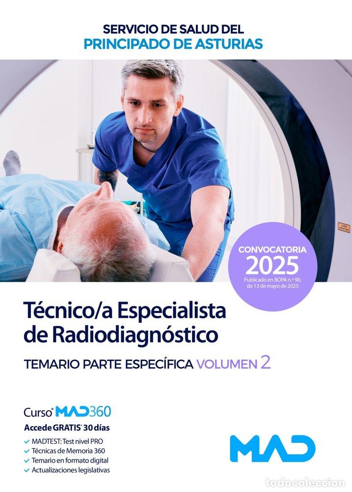books: TECNICO/A ESPECIALISTA RADIODIAGNOSTICO TEMARIO 2 PRINCIPAD - AA.VV