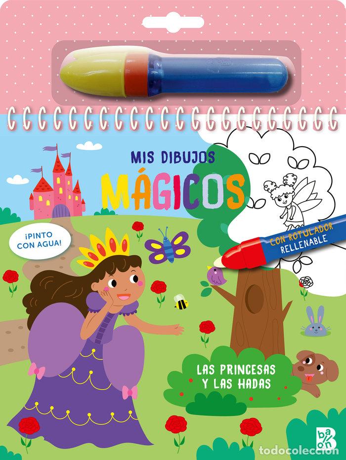 Libros: PINTO CON AGUA LAS PRINCESAS Y LAS HADAS - BALLON