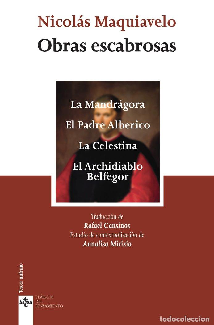 Libros: OBRAS ESCABROSAS - MAQUIAVELO, NICOLAS