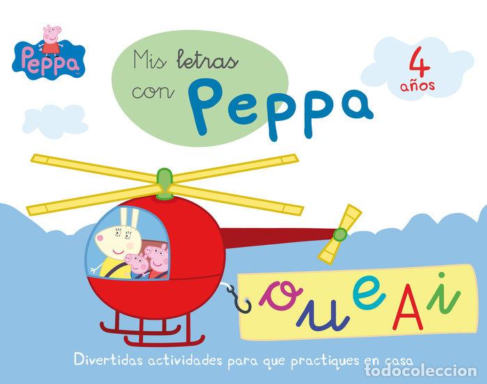 Libros: PEPPA PIG MIS LETRAS CON PEPPA 4 A&Ntilde;OS - AA.VV