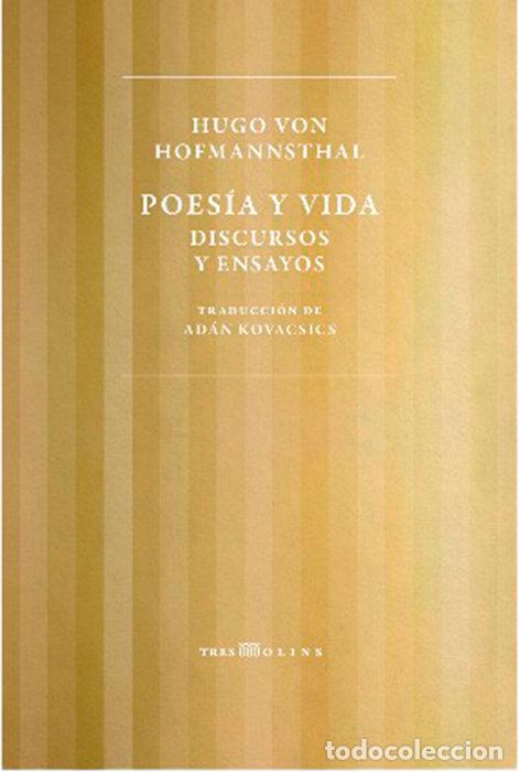 books: POESIA Y VIDA - VON HOFMANNSTHAL, HUGO