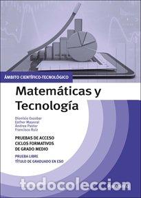 Libros: TEMARIO PRUEBAS DE ACCESO A CICLOS FORMATIVOS DE GRADO MEDIO - ESCOBAR, DIONISIO