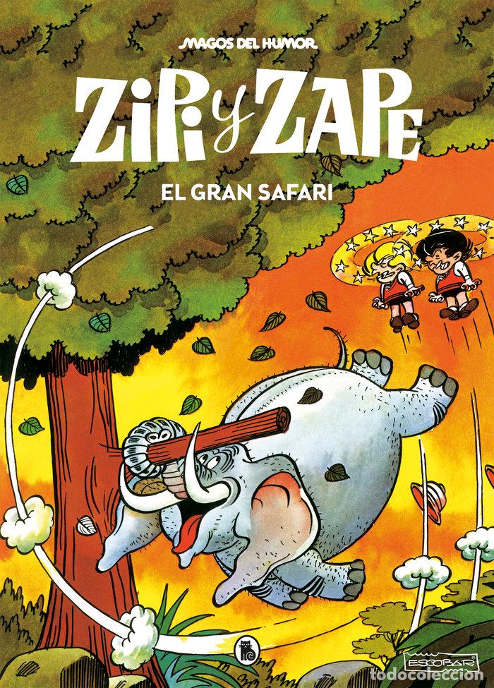 Libros: ZIPI Y ZAPE EL GRAN SAFARI MAGOS DEL HUMOR 18 - ESCOBAR, JOSEP