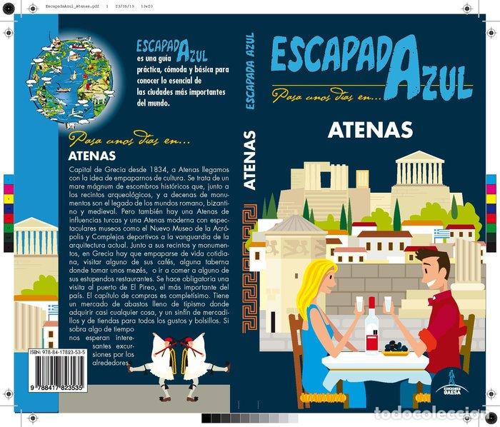 Libros: ESCAPADA AZUL ATENAS - GARCIA MARIN, JESUS