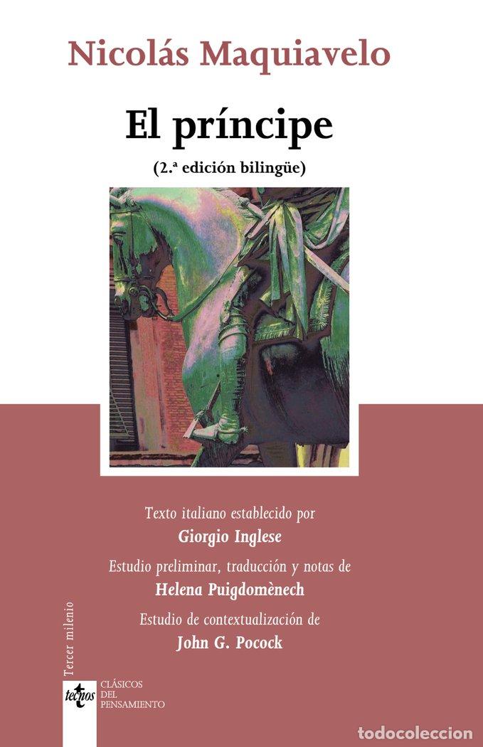 Libros: EL PRINCIPE - MAQUIAVELO, NICOLAS