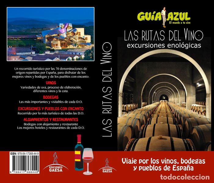 Livros: RUTAS DEL VINO,LAS EXCURSIONES ENOLOGICAS 18 - INGELMO SANCHEZ, ANGEL