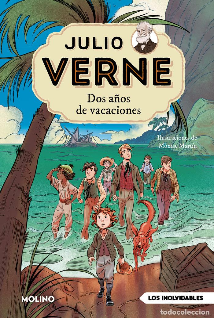 Livres: JULIO VERNE DOS A&Ntilde;OS DE VACACIONES EDICION ACTUALIZADA ILUS - VERNE, JULIO