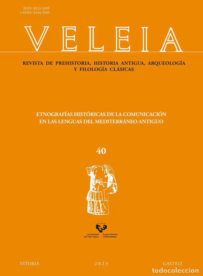 books: VELEIA 40 - AA.VV...