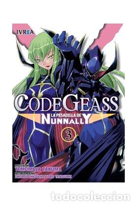 Livros: CODE GEASS 3 LA PESADILLA DE NUNNANLY - TAKUMA TOMOMASA, ICHIROU