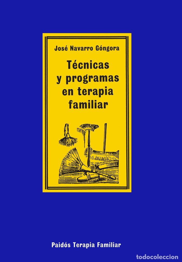 books: TECNICAS PROGR.TERAPIA FAMILIA - NAVARRO, J.