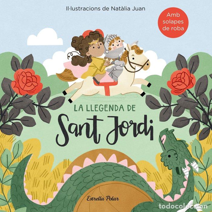 books: LA LLEGENDA DE SANT JORDI AMB SOLAPES CATA - JUAN ABELLO, NAT&middot;LIA
