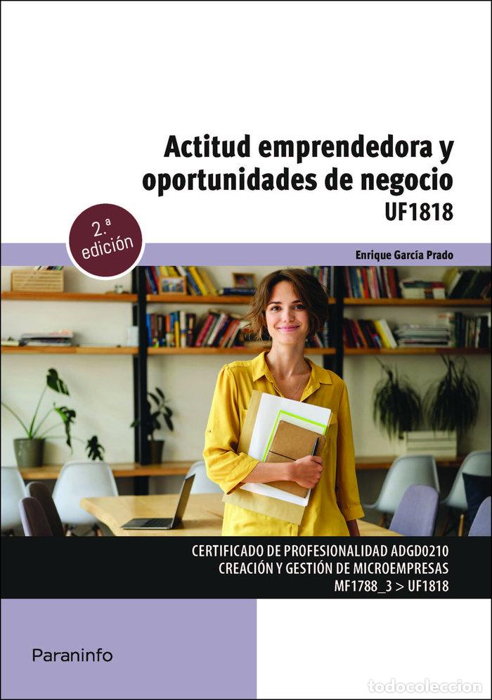 Libri: ACTITUD EMPRENDEDORA Y OPORTUNIDADES DE NEGOCIO - GARCIA PRADO, ENRIQUE