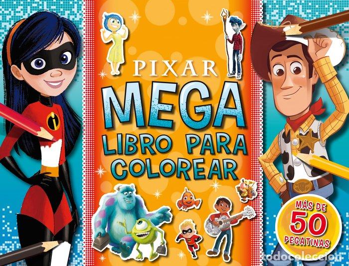 Libros: PIXAR MEGALIBRO PARA COLOREAR - DISNEY