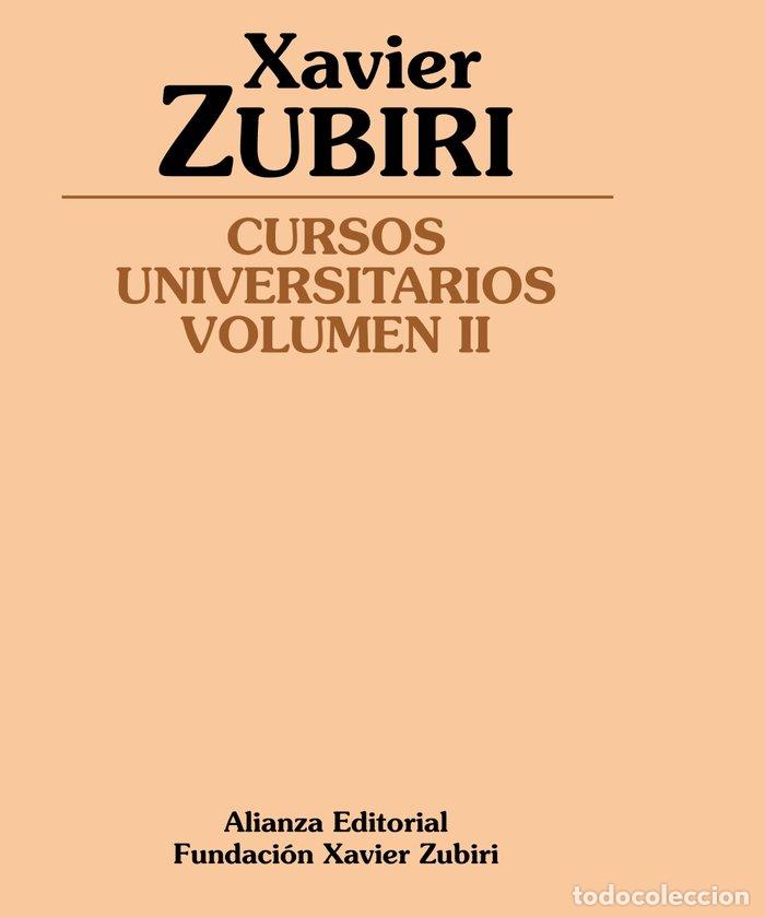 Libros: CURSOS UNIVERSITARIOS - ZUBIRI APALATEGUI, XAVIER