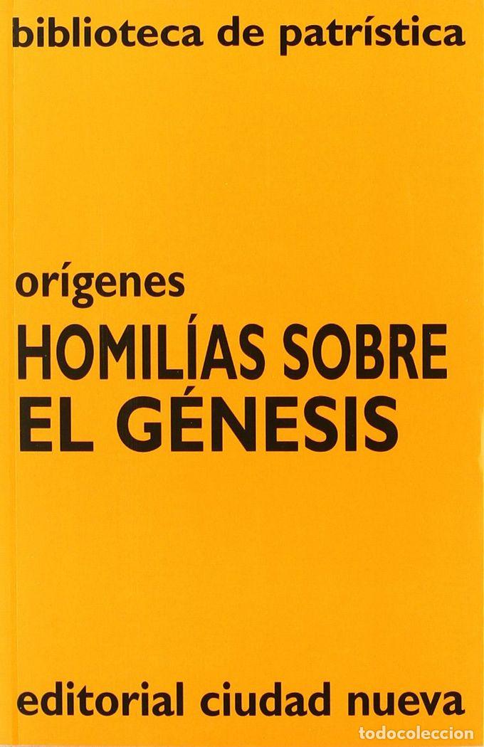 Libros: HOMILIAS SOBRE EL GENESIS - ORIGENES