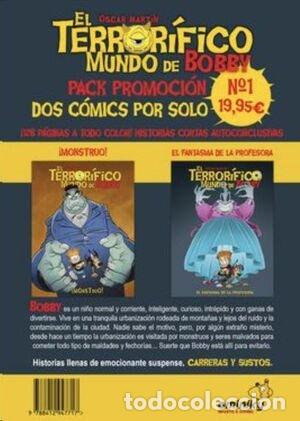 Livros: PACK 2X1 EL TERRORIFICO MUNDO DE BOBBY 1 - OSCAR MARTIN