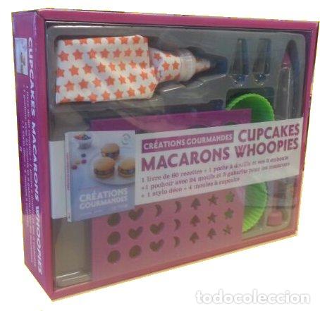 Libri: WHOOPIES MACARONS CUPKAKE KIT RESPOSTERIA - AA.VV