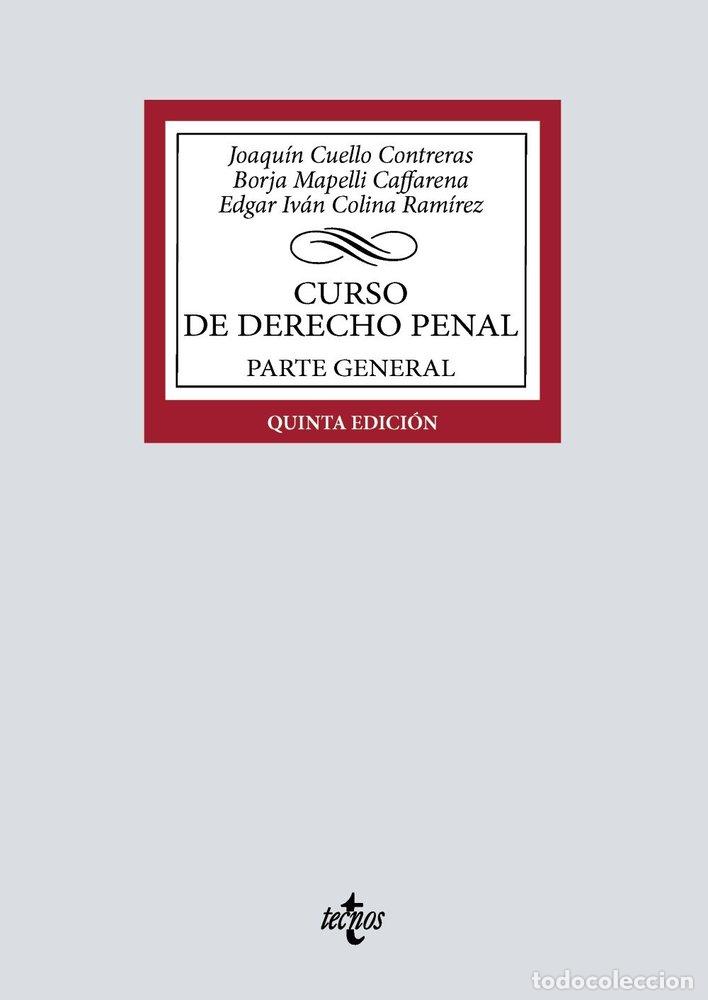 Libros: CURSO DE DERECHO PENAL - CUELLO CONTRERAS, JOAQUIN