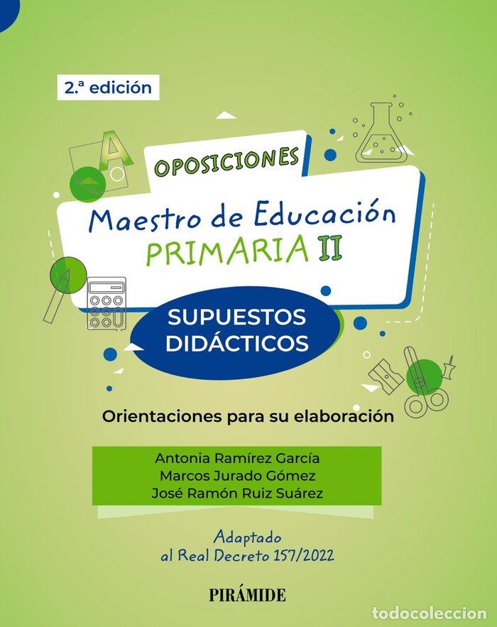 Libros: OPOSICIONES MAESTRO EDUCACION PRIMARIA II - RAMIREZ GARCIA, ANTONIA