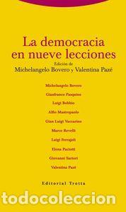 Livres: DEMOCRACIA EN NUEVE LECCIONES,LA - AA.VV