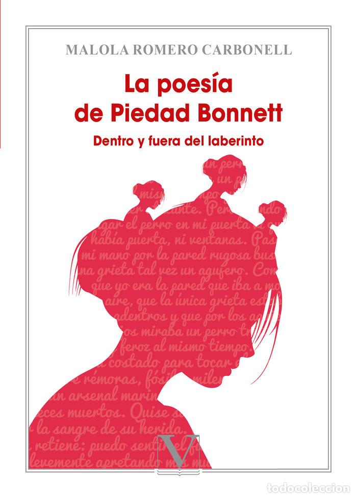 Libros: POESIA DE PIEDAD BONNETT,LA - ROMERO CARBONELL, MALOLA