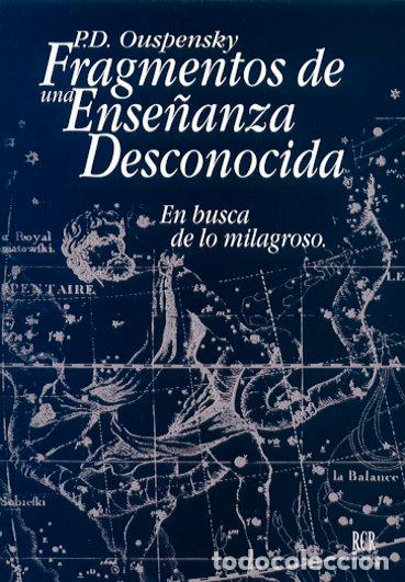 Livres: FRAGMENTOS DE UNA ENSE&Ntilde;ANZA DESCONOCIDA - OUSPENSKY, P.D.
